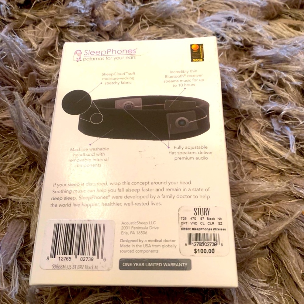 Sleep phones theses are ear phones listen to music or listen to podcasts